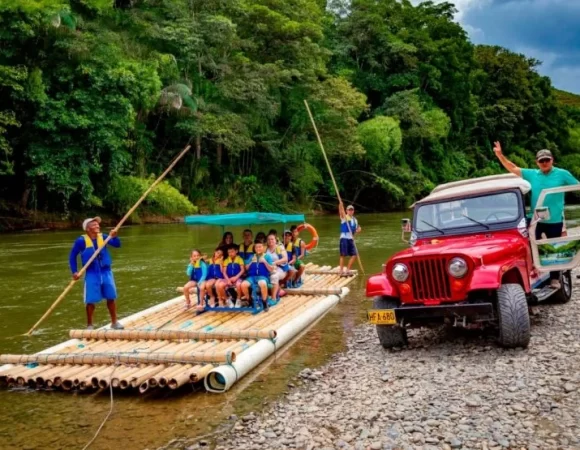 Tour Balsaje sobre el Río La Vieja